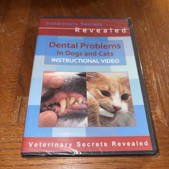 Dental Problems In Dogs & Cats Veterinary Secrets Revealed Instructional DVD New - Picture 1 of 2